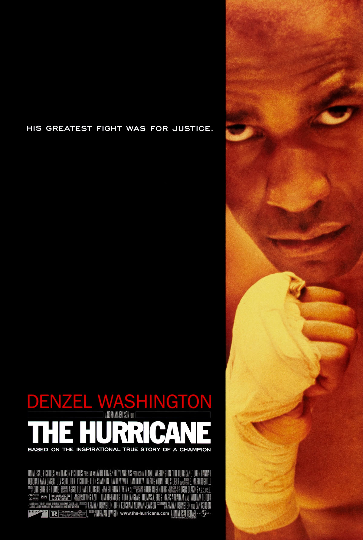 The Hurricane poster