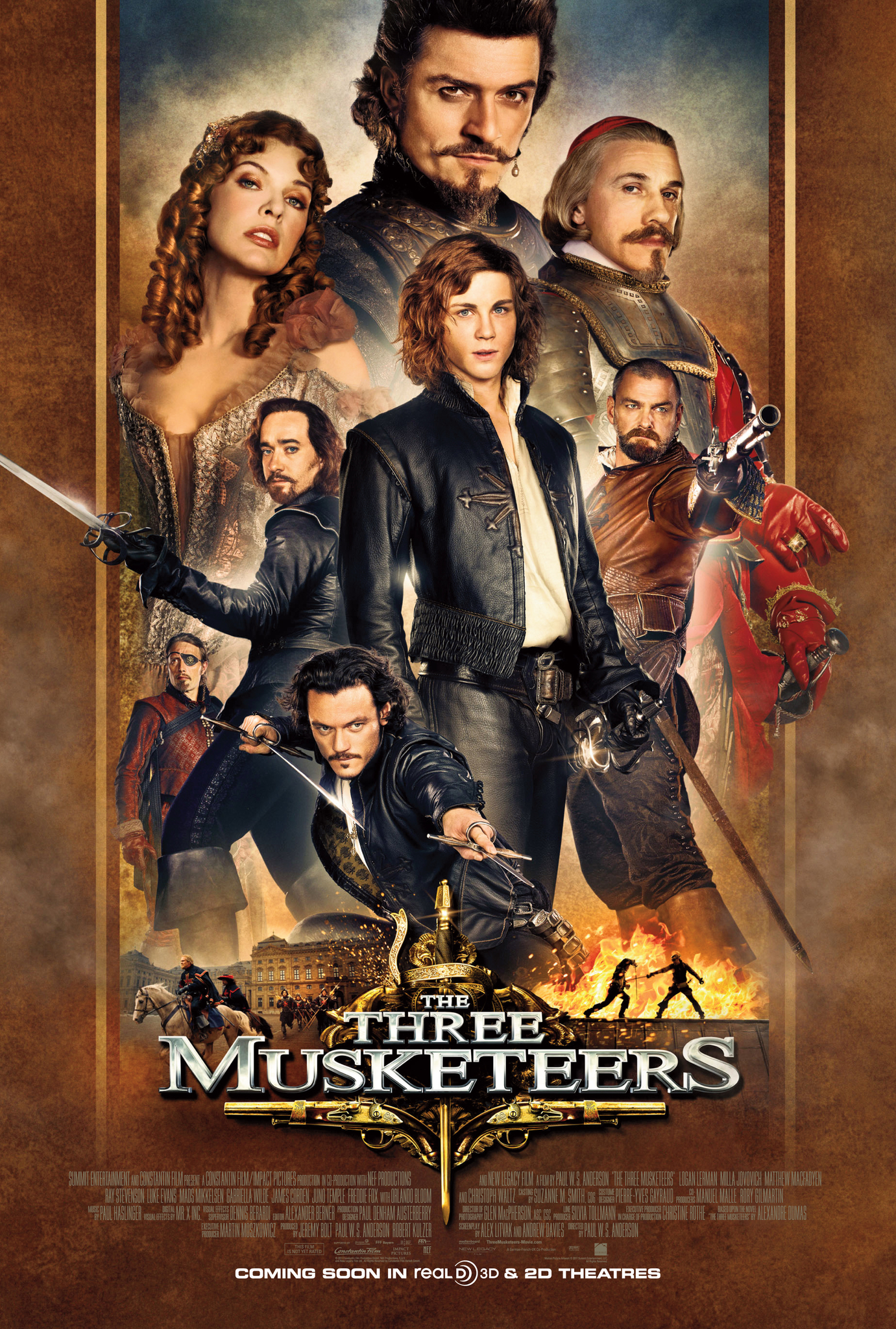 The Three Musketeers poster