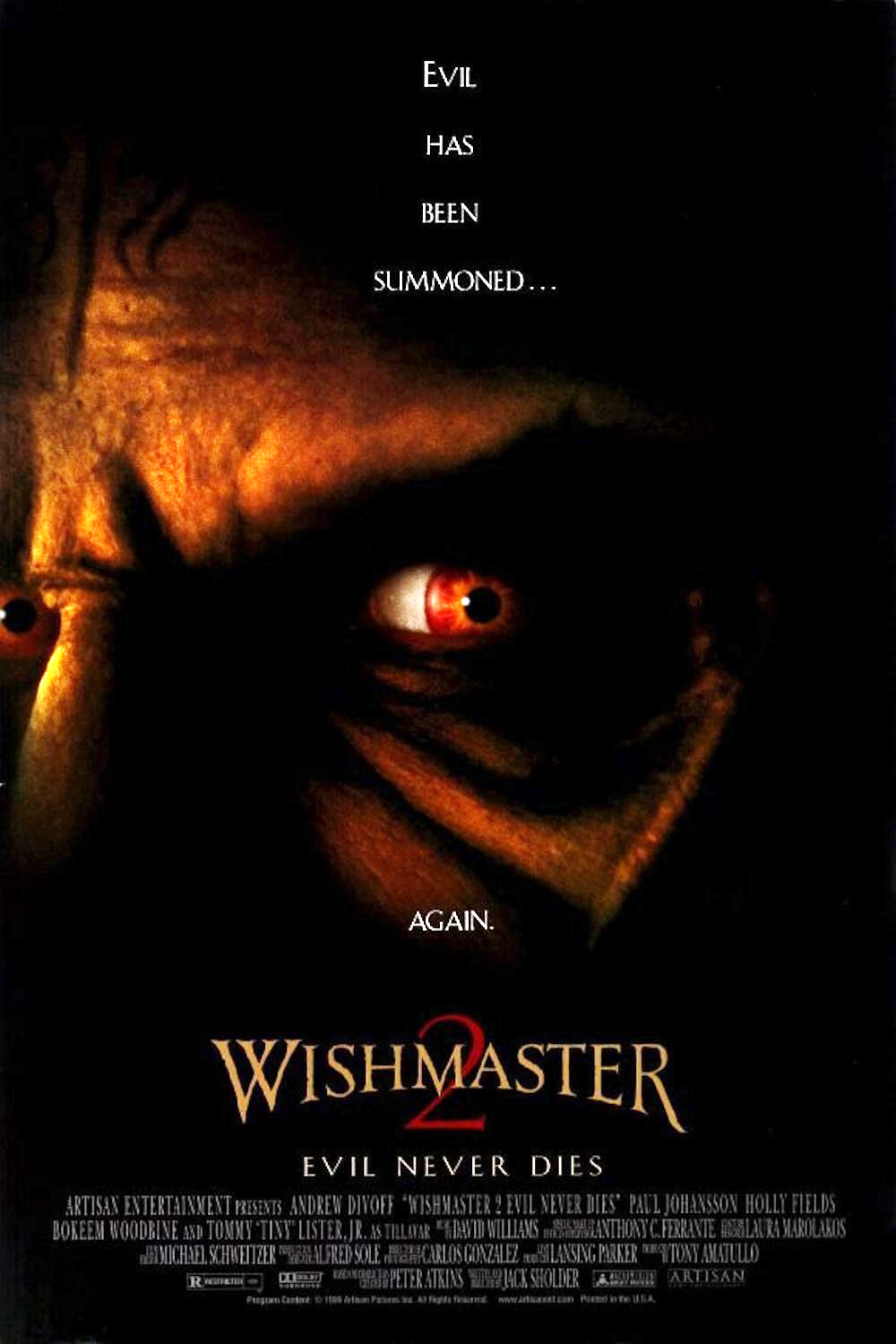 Wishmaster 2: Evil Never Dies poster